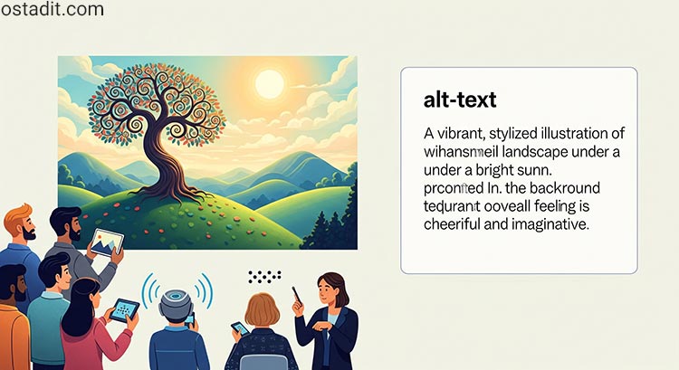 راهنمای جامع نوشتن Alt Text برای تصاویر با توضیحات بیشتر