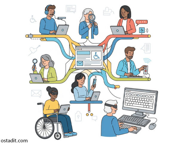 انواع دسترس پذیری وب در اروپا Europeanبا قانون Accessibility Act (EAA)