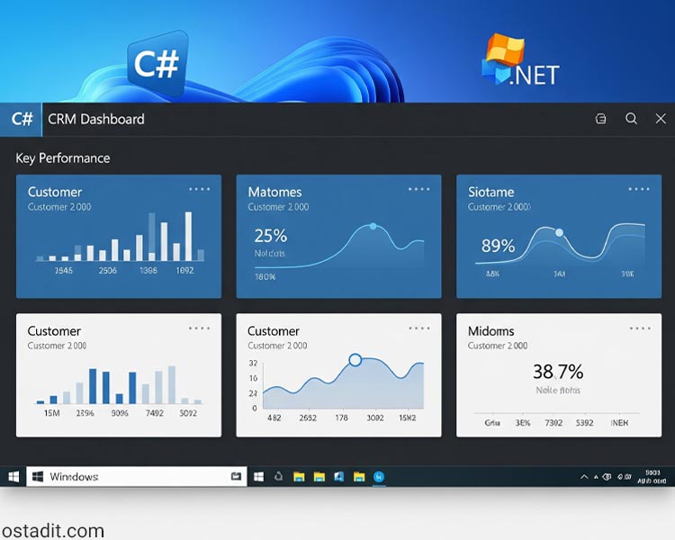 انتخاب زبان برنامه نویسی CRM با پیشنهاد #C