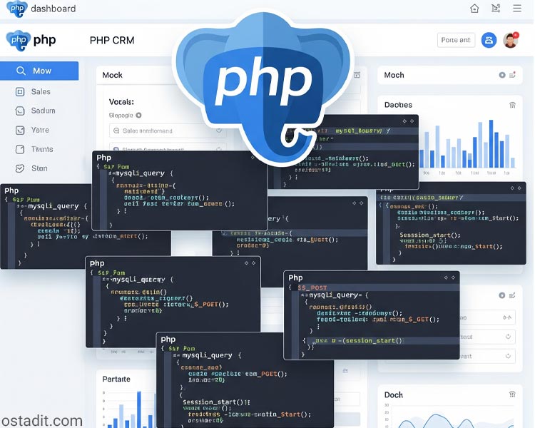 انتخاب زبان برنامه نویسی CRM با پیشنهاد php