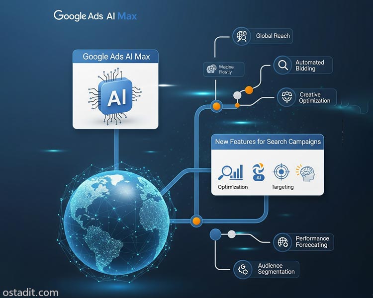 Google Ads AI Max جهانی شد: امکانات جدید برای کمپین های سرچ