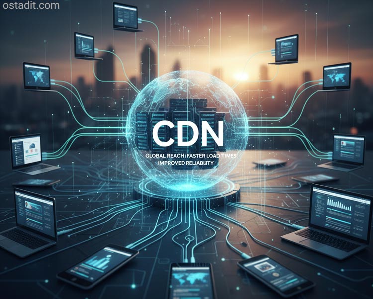 چرا استفاده از CDN برای وب سایت شما ضروری است؟