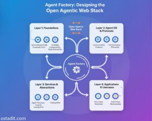 معرفی Agent Factory مایکروسافت: معماری باز برای وب عامل محور