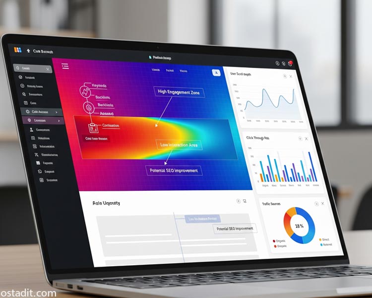 پیشنهاد ابزارهای تحلیل رفتار کاربر (Heatmaps و موارد دیگر)