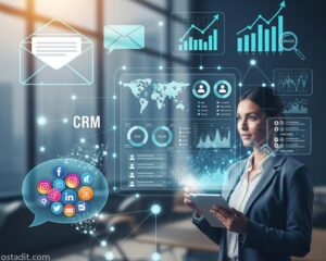 کمک CRM به بازاریابی