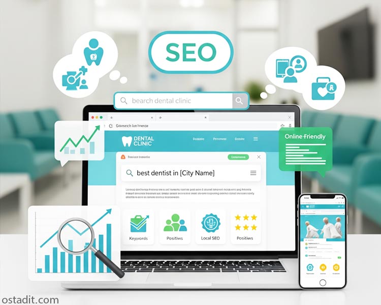 بهینه سازی سئو (SEO) برای وب سایت کلینیک دندان پزشکی