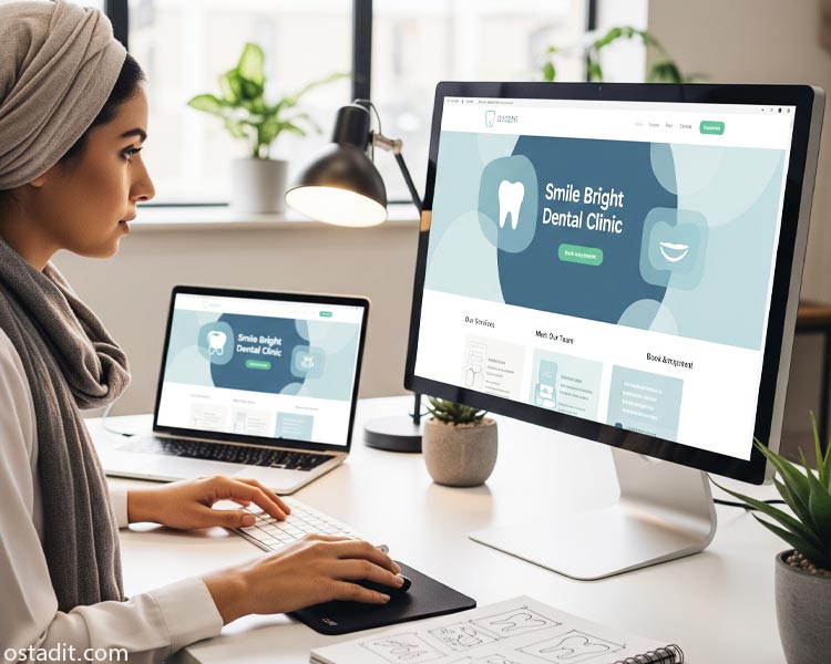 برنامه ریزی و تعیین اهداف وب سایت دندان پزشکی