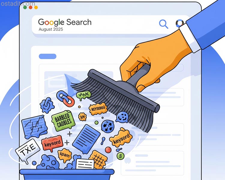 به روزرسانی اسپم گوگل در آگوست ۲۰۲۵ (Google August 2025 Spam Update)