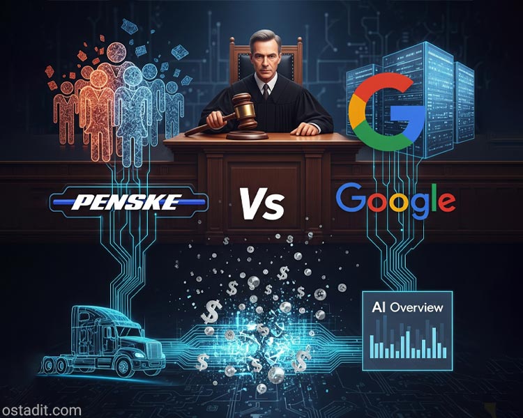 شکایت Penske از Google به خاطر «AI Overviews» – تاثیر بر ترافیک و درآمد