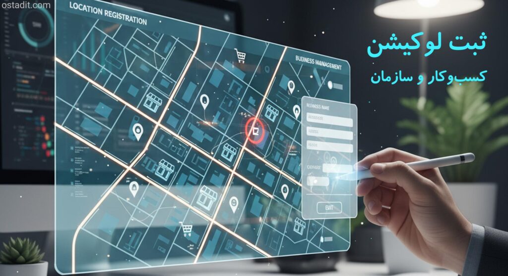 ثبت لوکیشن کسب و کار و سازمان ها