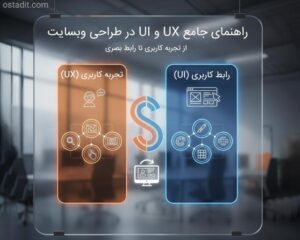 راهنمای جامع UX و UI در طراحی وبسایت: از تجربه کاربری تا رابط بصری