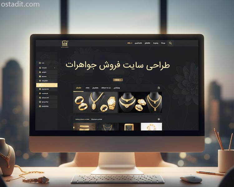 امکانات ضروری برای طراحی وب سایت فروش طلا و جواهرات