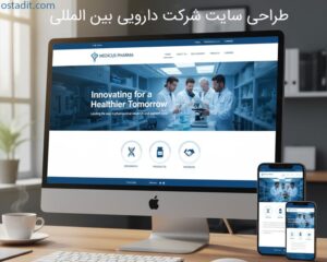 طراحی وب سایت شرکت دارو سازی: از داستان یک شکست تا نقشه راه موفقیت