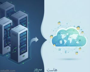 سرور چیست و چه تفاوتی با هاست (هاستینگ) دارد؟