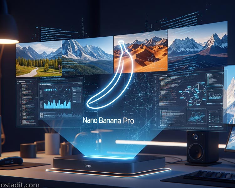 انقلاب بصری با Gemini 3 Pro Image: ابزار جدید گوگل برای توسعه دهندگان