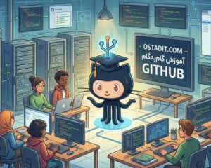 گیت هاب چیست؟ راهنمای جامع و کاربردی آموزش گیت هاب (از صفر تا صد)