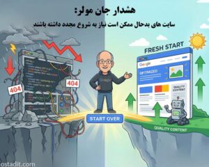 هشدار جان مولر: سایت های بدحال ممکن است نیاز به شروع مجدد داشته باشند