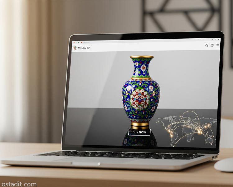 تجربه کاربری (UX) و امکانات اختصاصی سایت هنرهای دستی