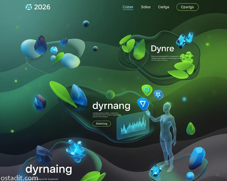 ترندهای طراحی وب 2026: 6 روند متحول کننده برای آینده سایت شما