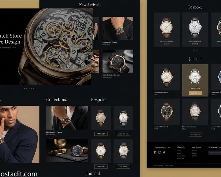 ویژگی های فنی و تخصصی یک سایت ساعت فروشی موفق