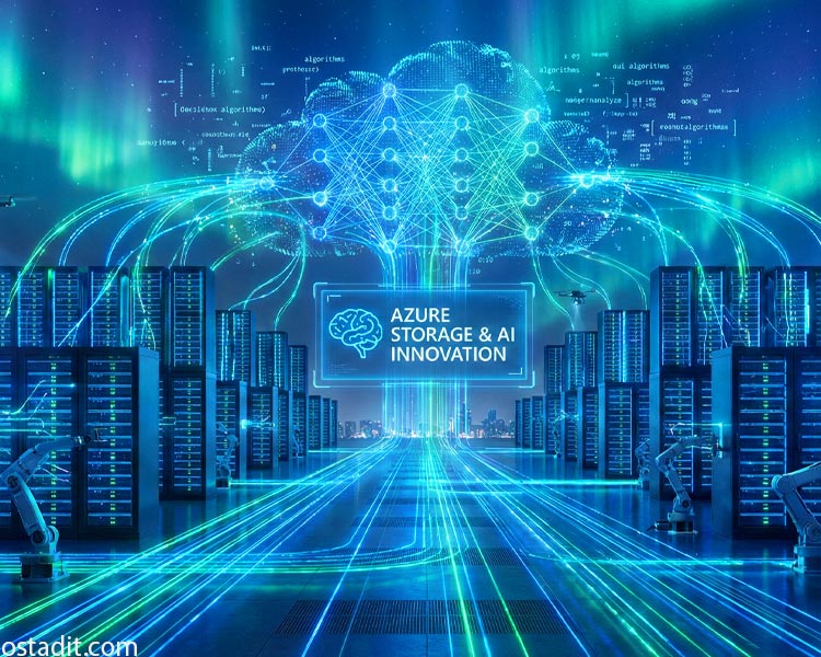 ذخیره سازی ابری آژور azure: نوآوری هایی برای آینده داده های هوش مصنوعی