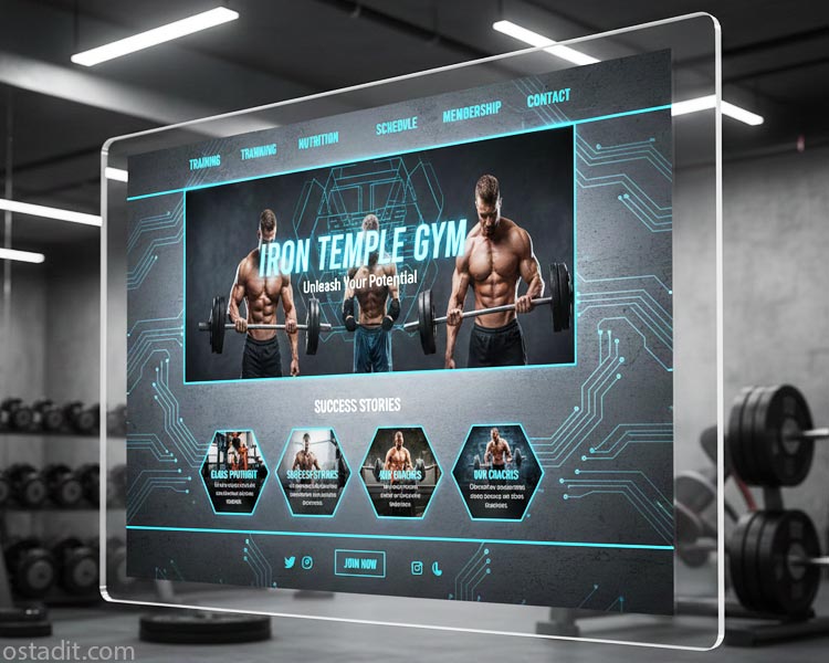 گام به گام طراحی وب سایت باشگاه ورزشی: از ایده تا اجرا