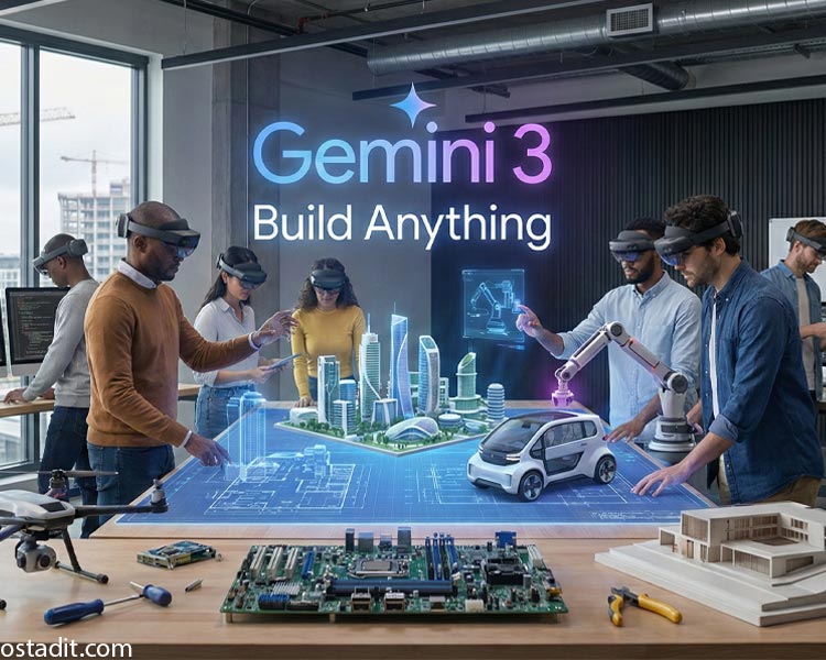 ساختن هر چیزی با gemini (Build Anything)