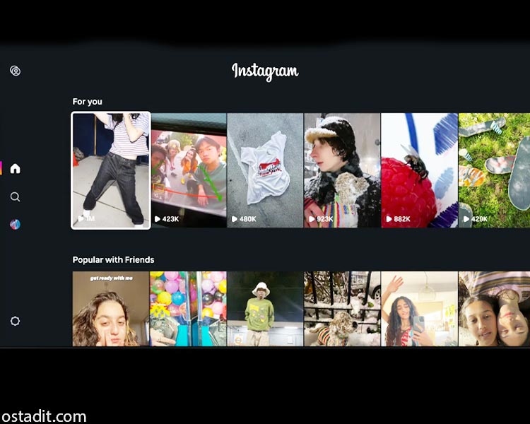 اپلیکیشن اینستاگرام برای تلویزیون؛ استراتژی متا برای تسخیر صفحه نمایش بزرگ