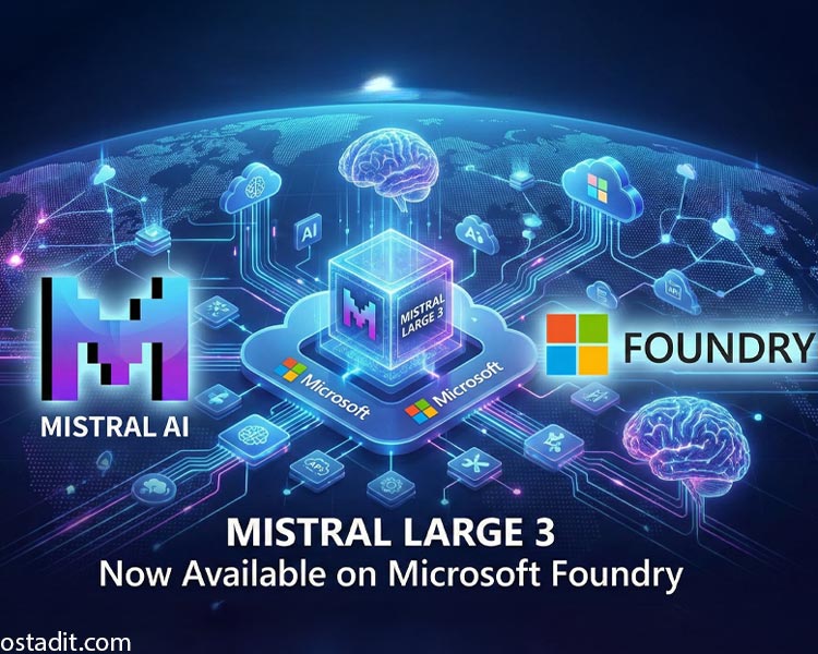 Mistral Large 3 در Microsoft Foundry: جهش مایکروسافت در هوش مصنوعی متن باز