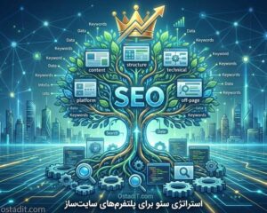 استراتژی سئو سایت ساز: مقایسه ۵ پلتفرم برتر و تحلیل هزینه برای موفقیت بلندمدت