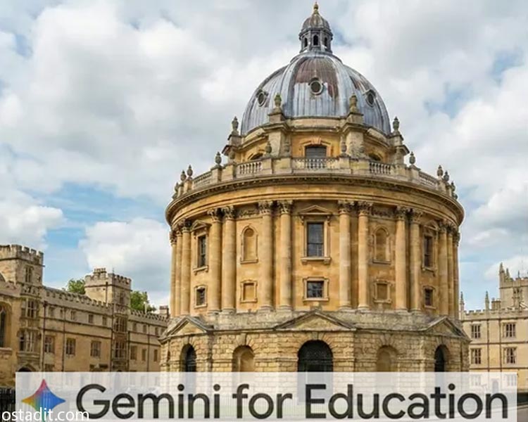 آموزش هوش مصنوعی در دانشگاه: همکاری گوگل و آکسفورد با Gemini و NotebookLM