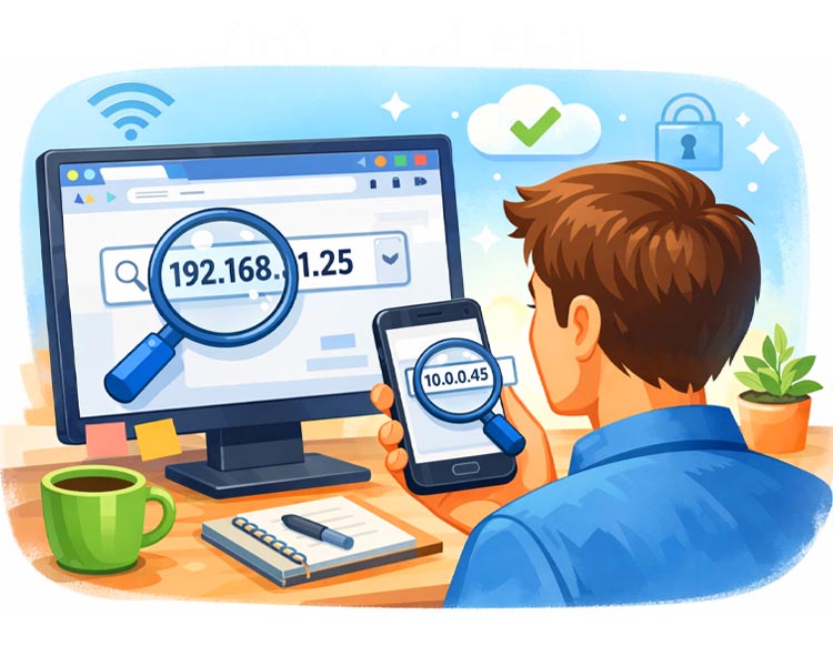 نحوه پیدا کردن آدرس IP در پلتفرم های مختلف