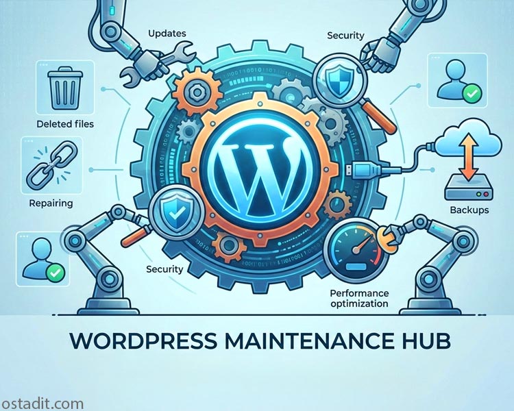 نکات پنهان و حیاتی در نگهداری سایت وردپرس