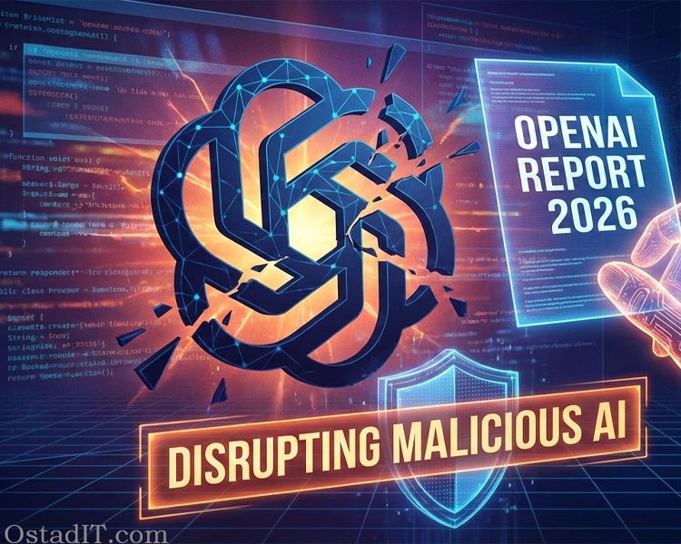 گزارش تکان دهنده OpenAI از انهدام بیش از ۴۰ شبکه مخرب هوش مصنوعی