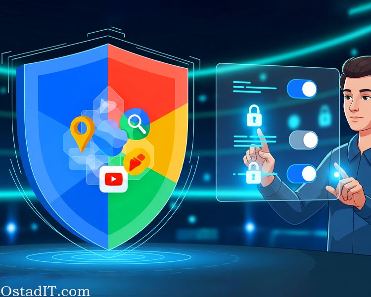 حفاظت از اطلاعات ذخیره شده در Google Drive و Gmail