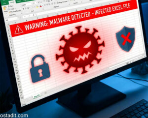 فایل اکسل آلوده: هشدار جدی درباره بدافزارهای پنهان و سرقت اطلاعات (آموزش مقابله)