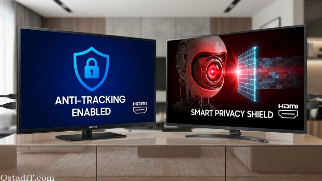 راهنمای غیرفعال سازی ردیابی تلویزیون  سامسونگ و ال جی هوشمند از طریق HDMI