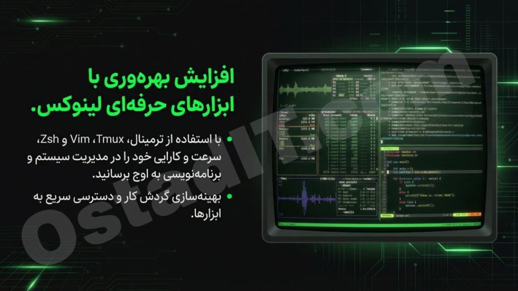 کاربردهای با بهره وری بالا در لینوکس